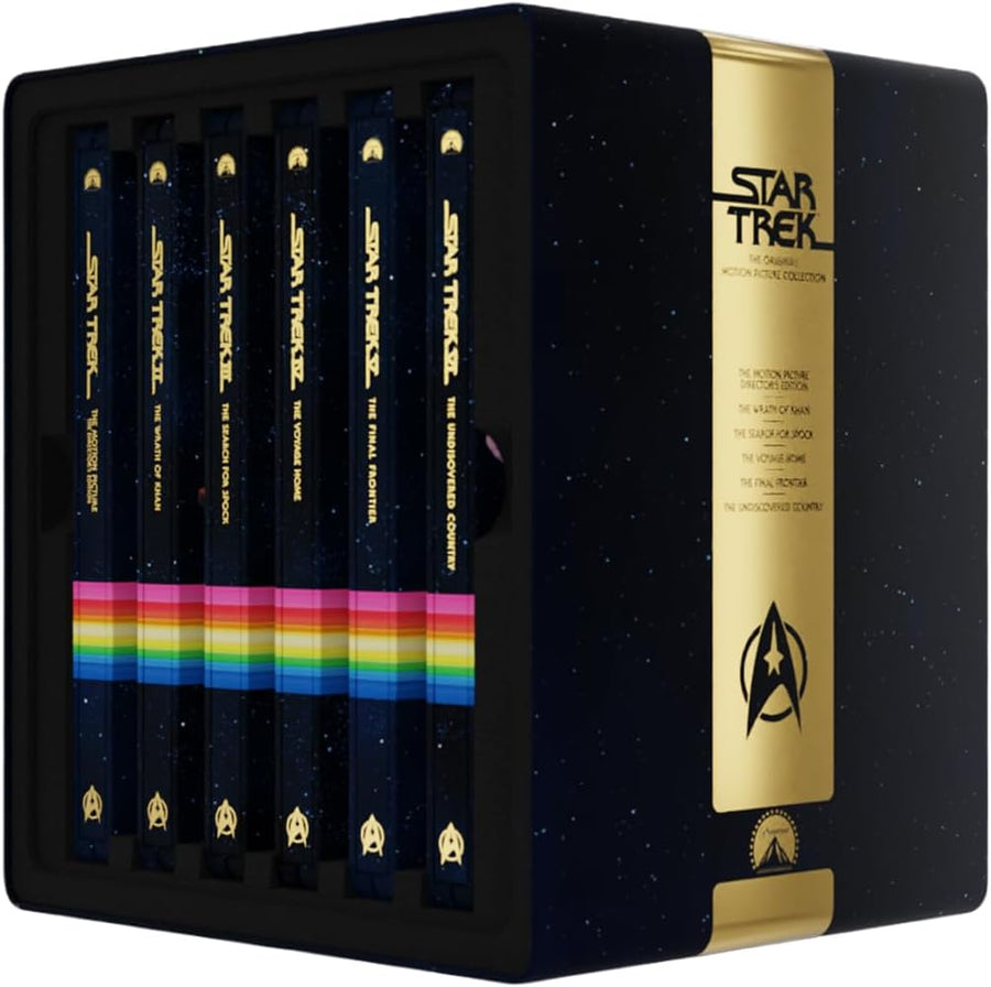 PRE-ORDER Star Trek: The Original Motion Picture Collection (NOTE) UK Steelbook Library Case - 4K UHD