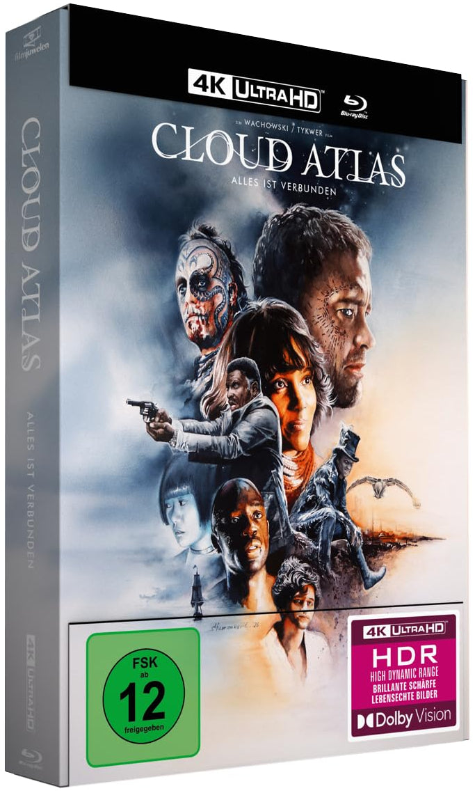 PRE-ORDER Cloud Atlas (2012) Limited Edition German Mediabook - 4K UHD / Blu-ray Region B