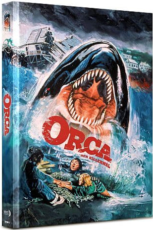Orca (1977) LE 222 Mediabook Cover C - Blu-ray Region B