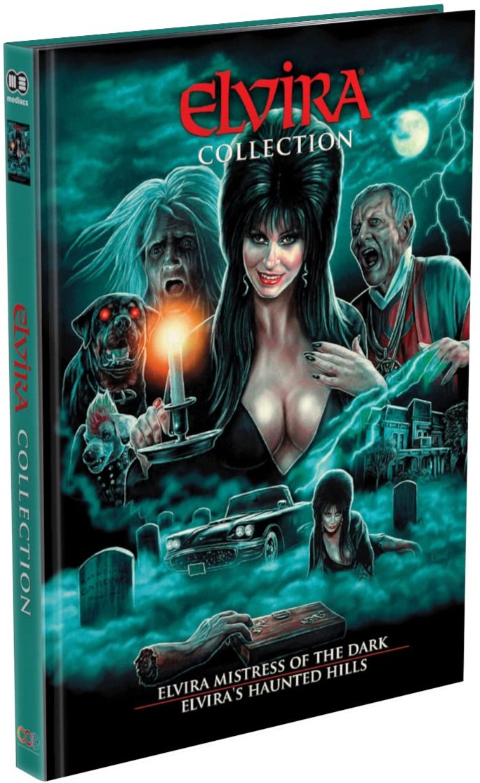 Elvira 1 & 2 Collection - LE 999 4-Disc Mediabook - Blu-ray Region B