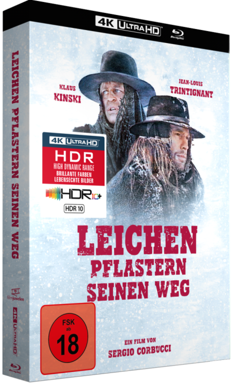 The Great Silence (1968) LE Mediabook - 4K UHD / Blu-ray Region B