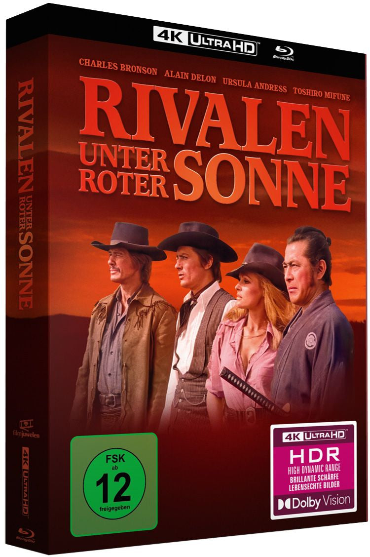 Red Sun (1971) LE 2000 Mediabook - 4K UHD / Blu-ray Region B