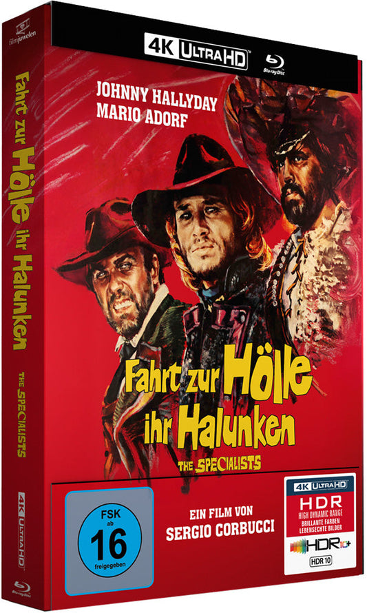 The Specialists (1969) Limited Edition Mediabook - 4K UHD / Blu-ray Region B