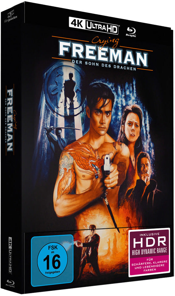 Crying Freeman (1995) Limited Edition Mediabook - 4K UHD / Blu-ray Region B