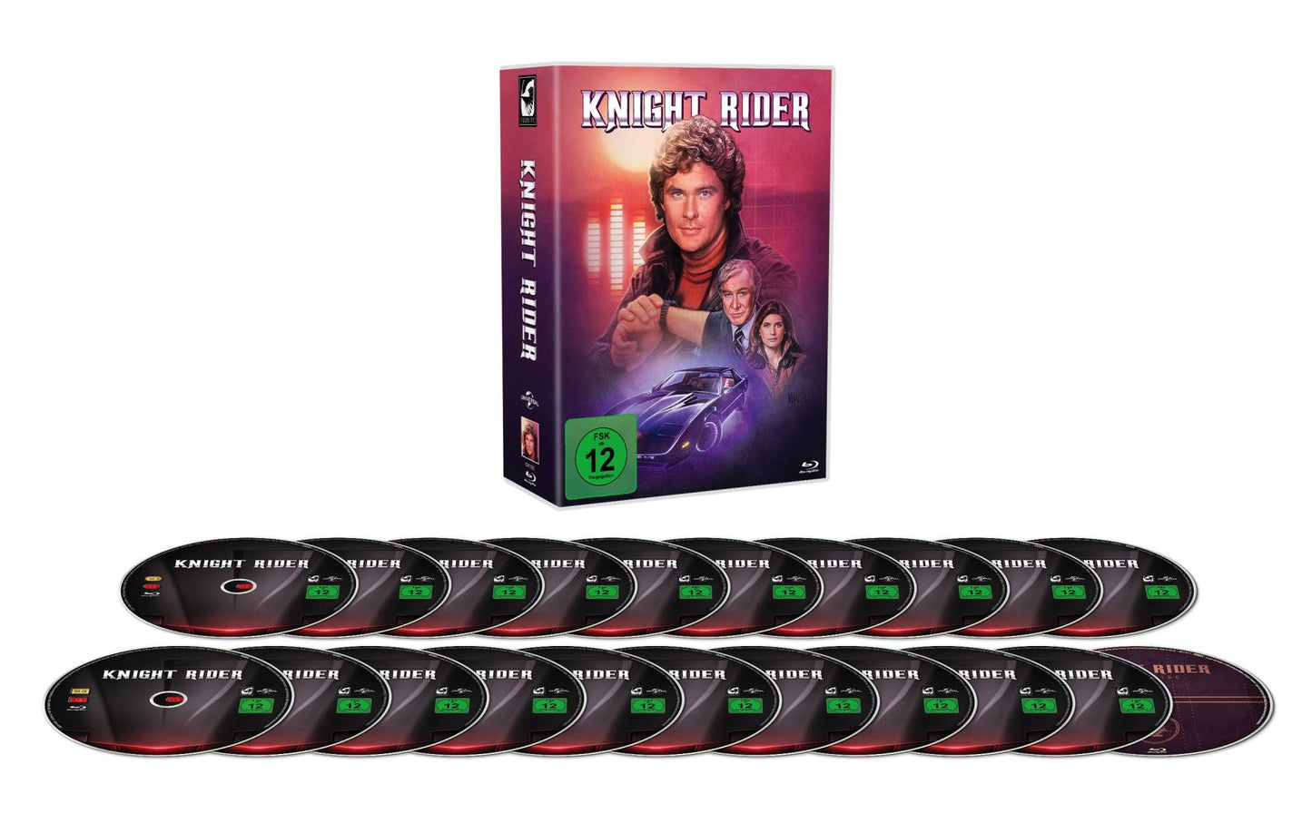 Knight Rider (Complete Series) 21-Disc Special Edition - Blu-ray Region Free