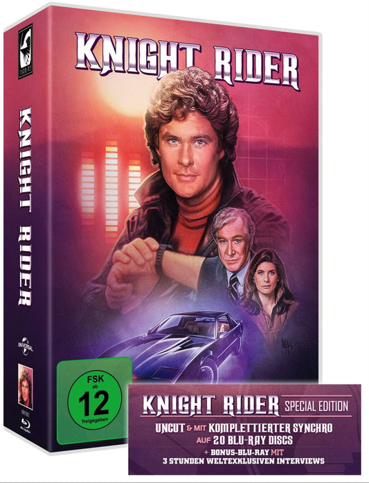 Knight Rider (Complete Series) 21-Disc Special Edition - Blu-ray Region Free