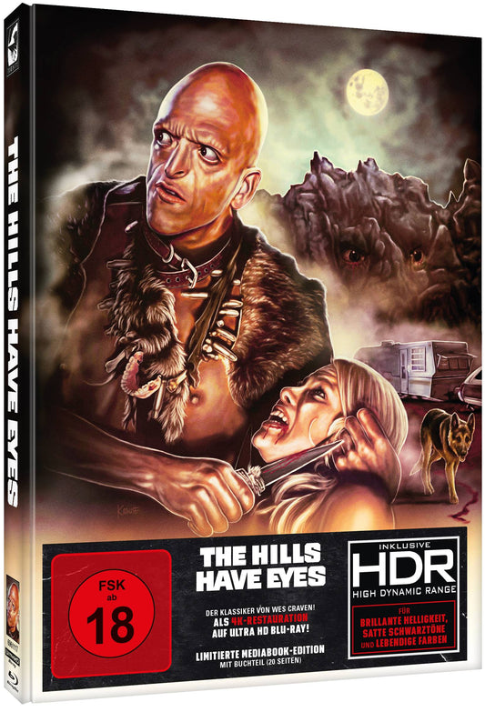 The Hills Have Eyes (1977) (LE 666 Mediabook - 4K UHD / Blu-ray Region B)