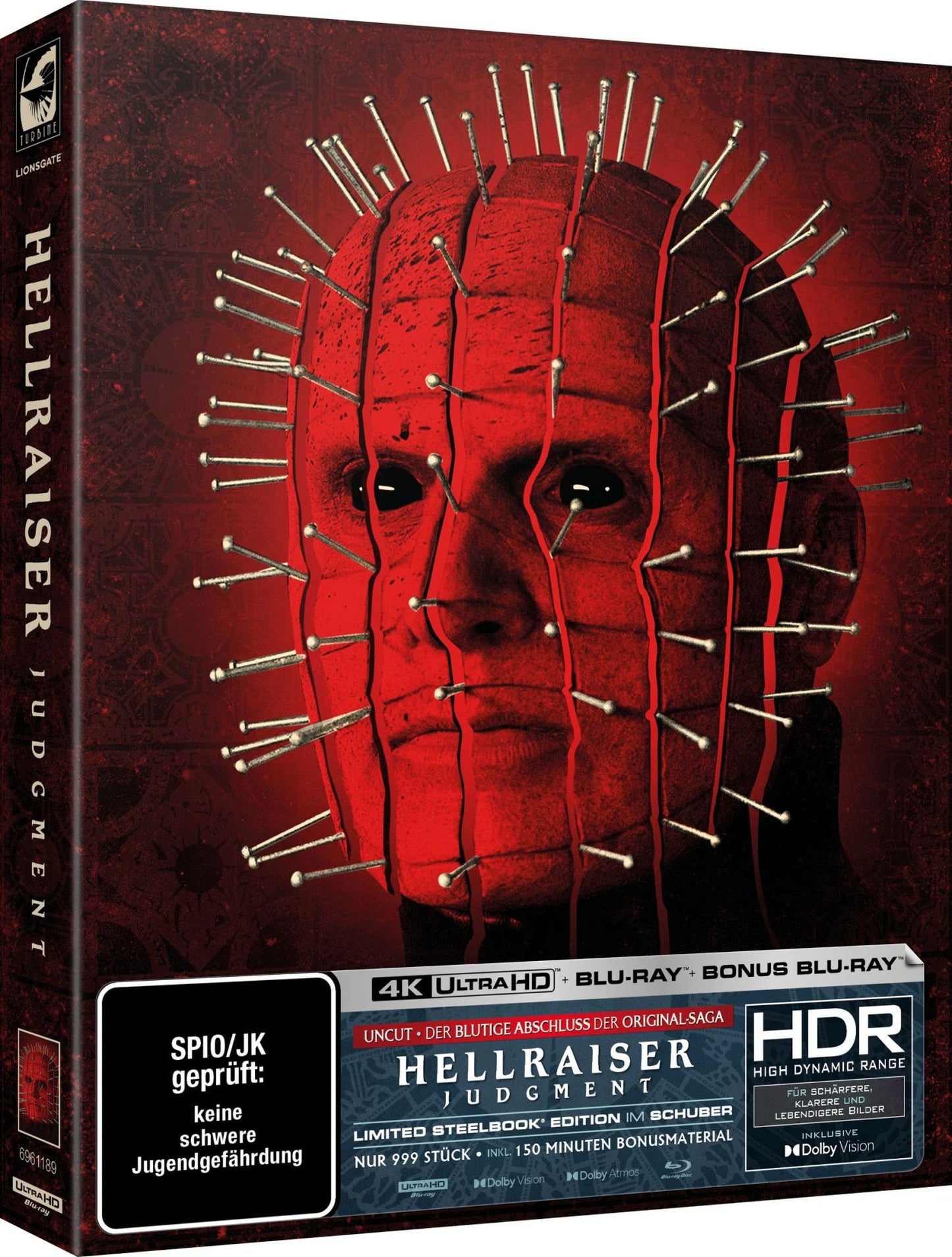 Hellraiser: Judgement (2018) LE 999 Steelbook w/ Slipcase C - 4K UHD / Blu-ray