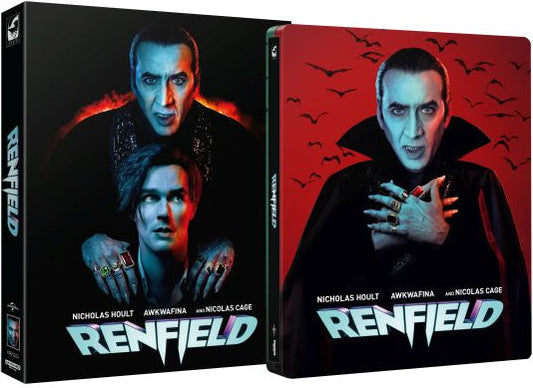 Renfield (2023) LE Steelbook w/ Slipcase - 4K UHD / Blu-ray Region Free