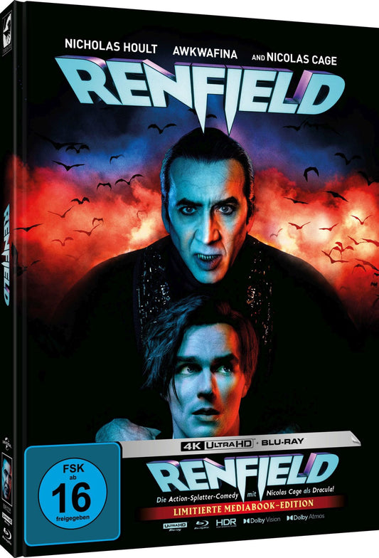 Renfield (2023) LE 666 Mediabook - 4K UHD / Blu-ray Region Free