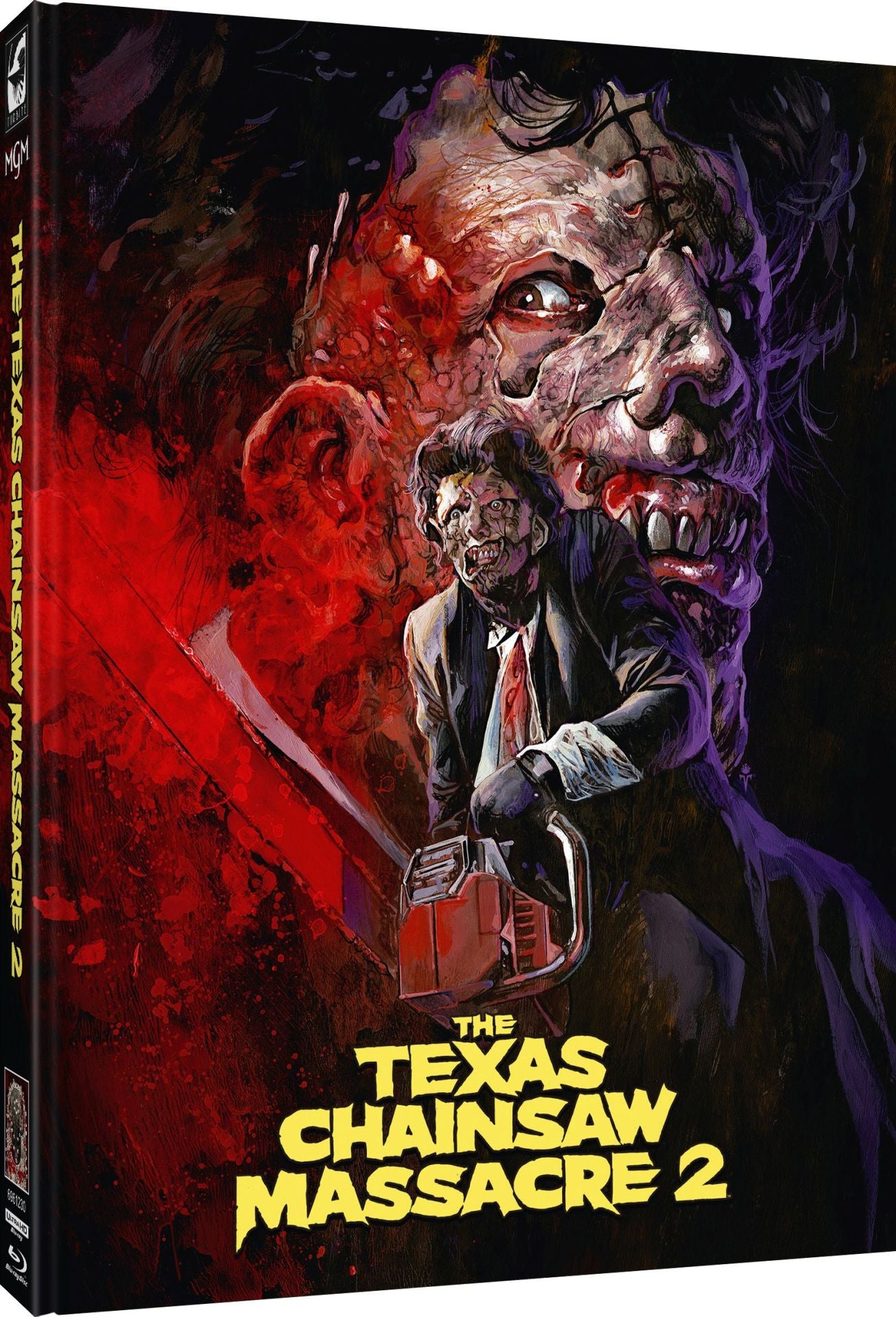 Texas Chainsaw Massacre 2 (1986) LE Mediabook A - 4K UHD / Blu-ray