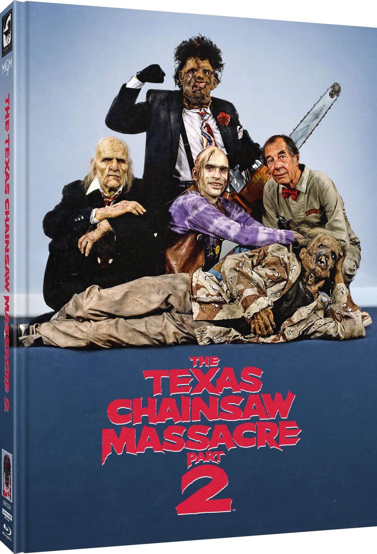 Texas Chainsaw Massacre 2 (1986) LE 444 Mediabook E - 4K UHD / Blu-ray