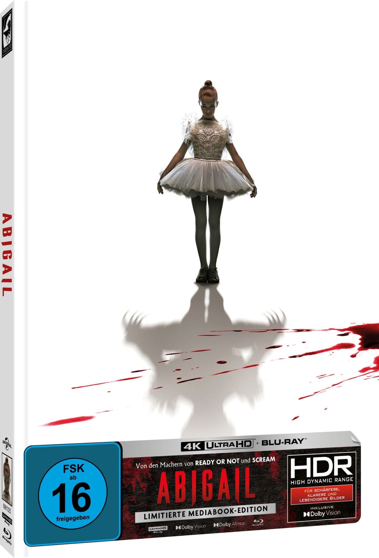 Abigail (2024) LE 369 Mediabook C - 4K UHD / Blu-ray Region Free