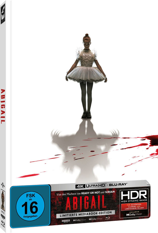 Abigail (2024) LE 369 Mediabook C - 4K UHD / Blu-ray Region Free
