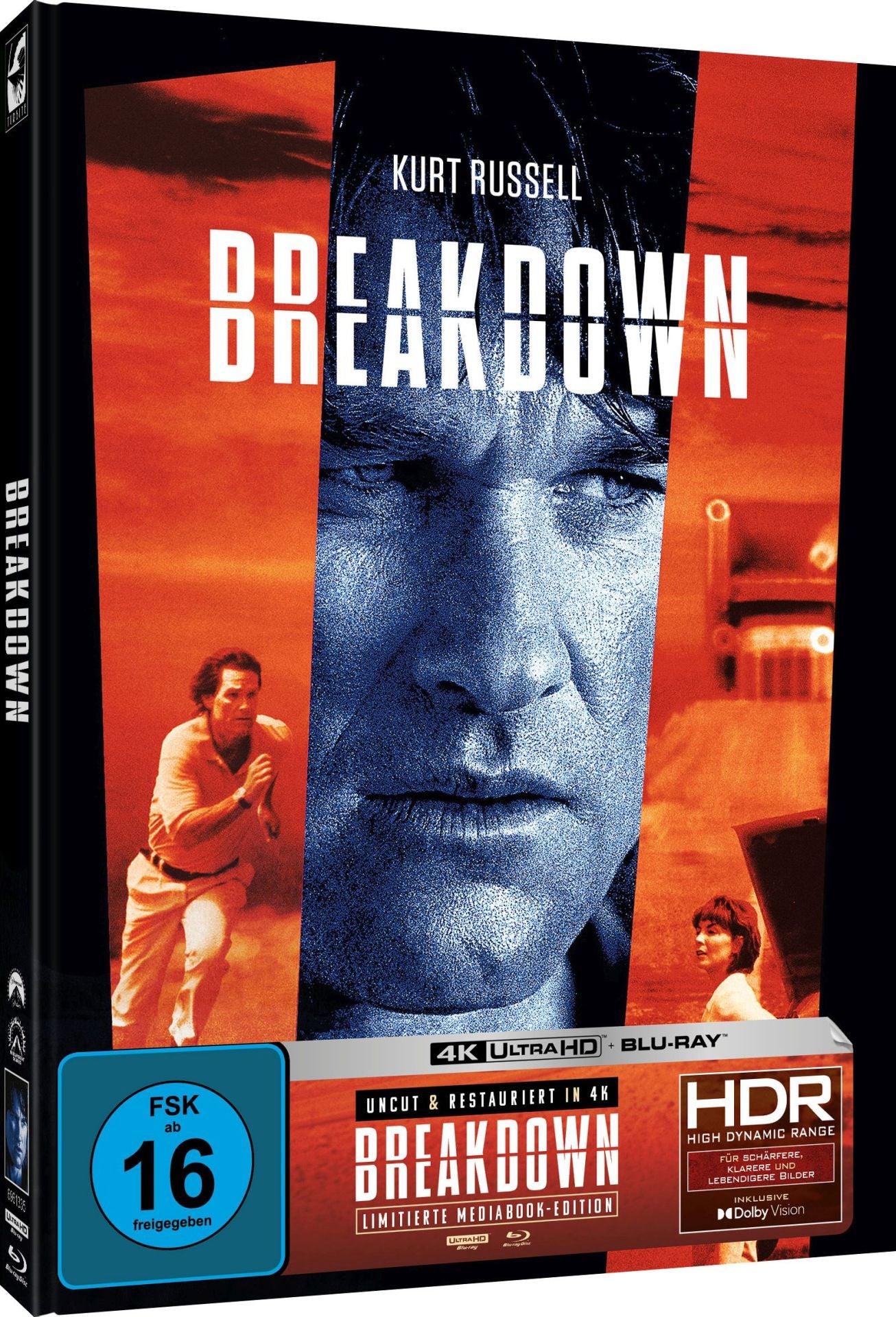 Breakdown (1997) LE Mediabook A - 4K UHD / Blu-ray Region Free