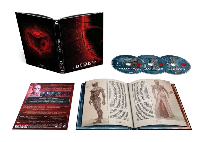 Hellraiser (2022) LE 666 Mediabook F - 4K UHD / Blu-ray Region B