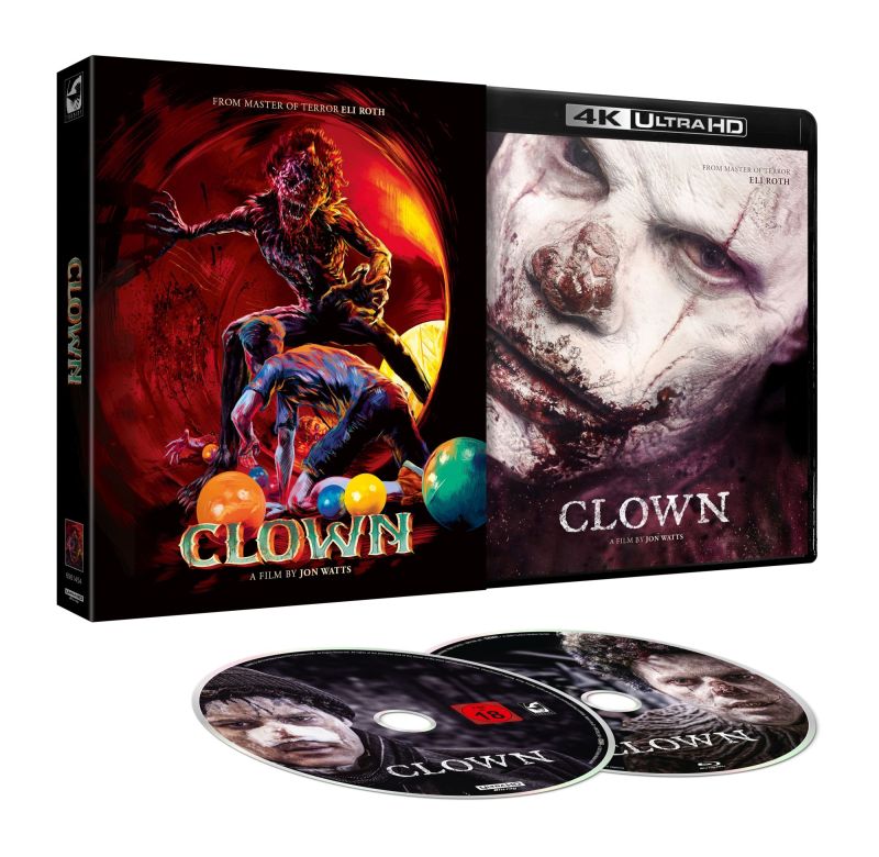 Clown (2014) Special Edition Slipcase Turbine - 4K UHD / Blu-ray Region B