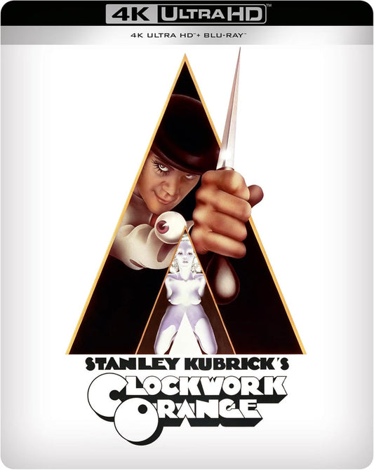 PRE-ORDER A Clockwork Orange (1971) Limited Edition Steelbook - 4K UHD