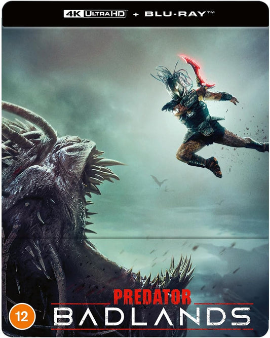 PRE-ORDER Predator: Badlands (2025) UK Limited Edition Steelbook - 4K UHD / Blu-ray Region Free