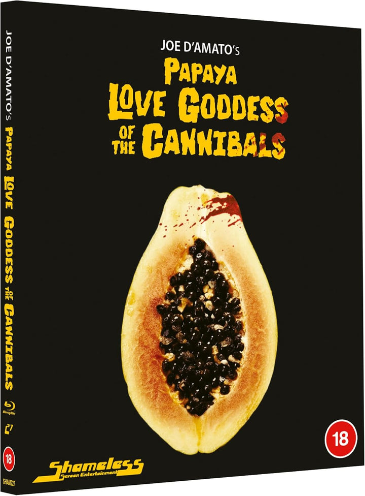 CLOSED - PRE-ORDER Papaya Love Goddess Of The Cannibals (1978) LE Slipcover Shameless - Blu-ray Region Free