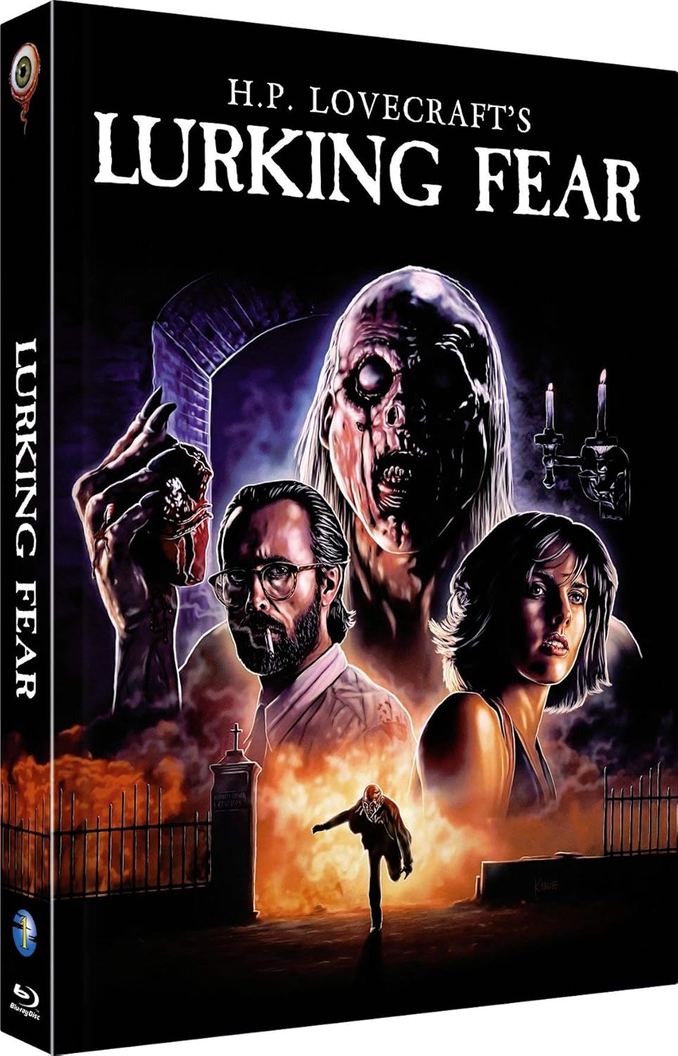 Lurking Fear (1994) LE 555 Mediabook - Blu-ray Region Free