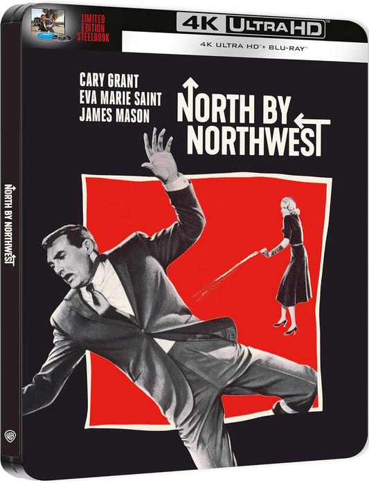 North by Northwest (1959) Limited Edition Steelbook - 4K UHD / Blu-ray Region Free