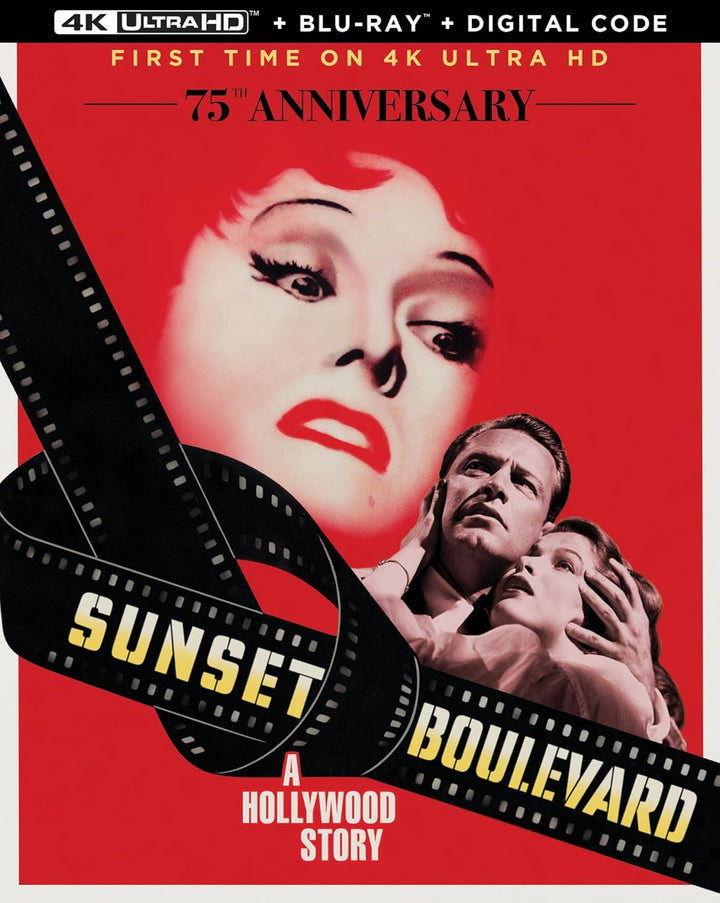 Sunset Boulevard (1950) w/Slipcover - 4K UHD / Blu-ray / Digital Code *NOTE*
