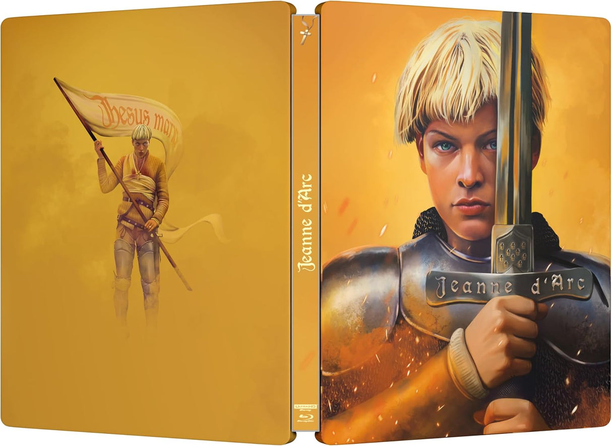 PRE-ORDER The Messenger: The Story of Joan of Arc (1999) UK Limited Edition Steelbook - 4K UHD / Blu-ray Region B