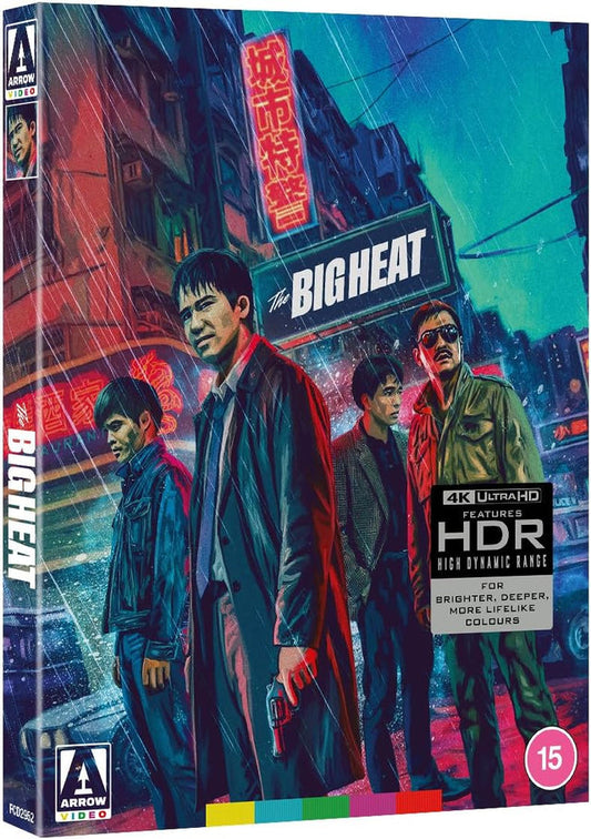 PRE-ORDER The Big Heat (1988) LE Slipcover Arrow UK - 4K UHD