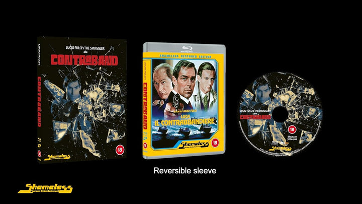 Contraband (1980) LE Slipcover Shameless - Blu-ray Region Free