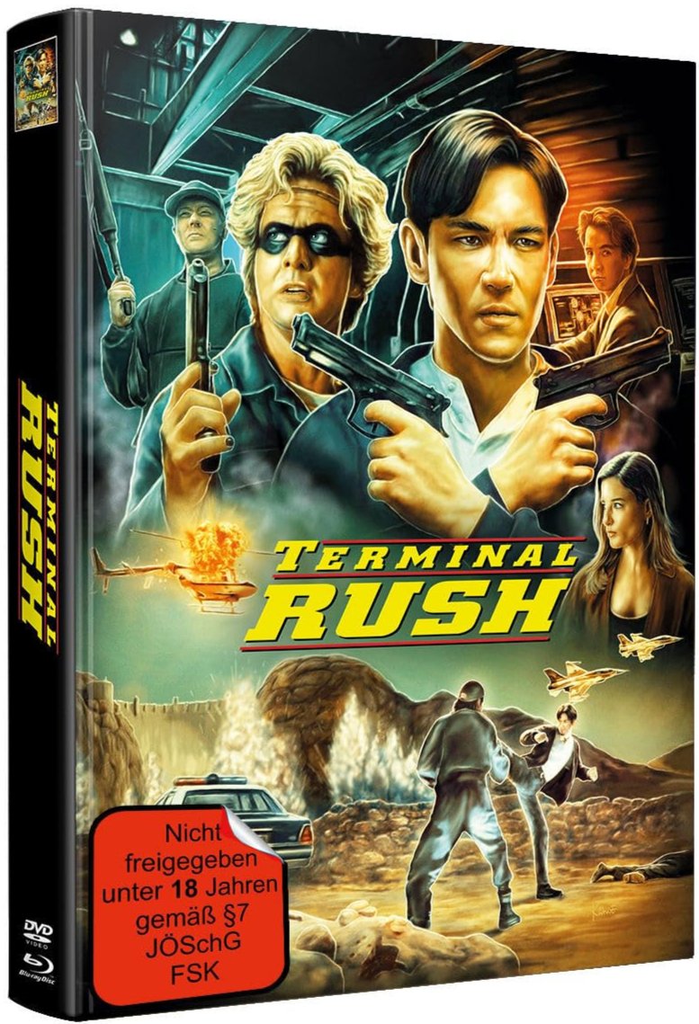 Terminal Rush (1996) LE 199 Padded Mediabook - Blu-ray Region B