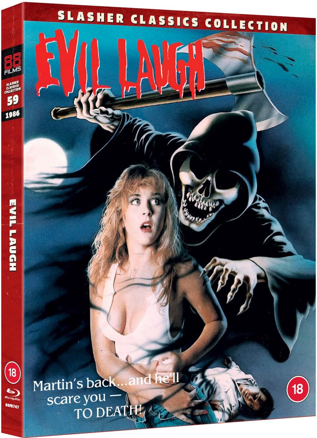 Evil Laugh (1986) LE Slipcover 88 Films UK - Blu-ray Region B