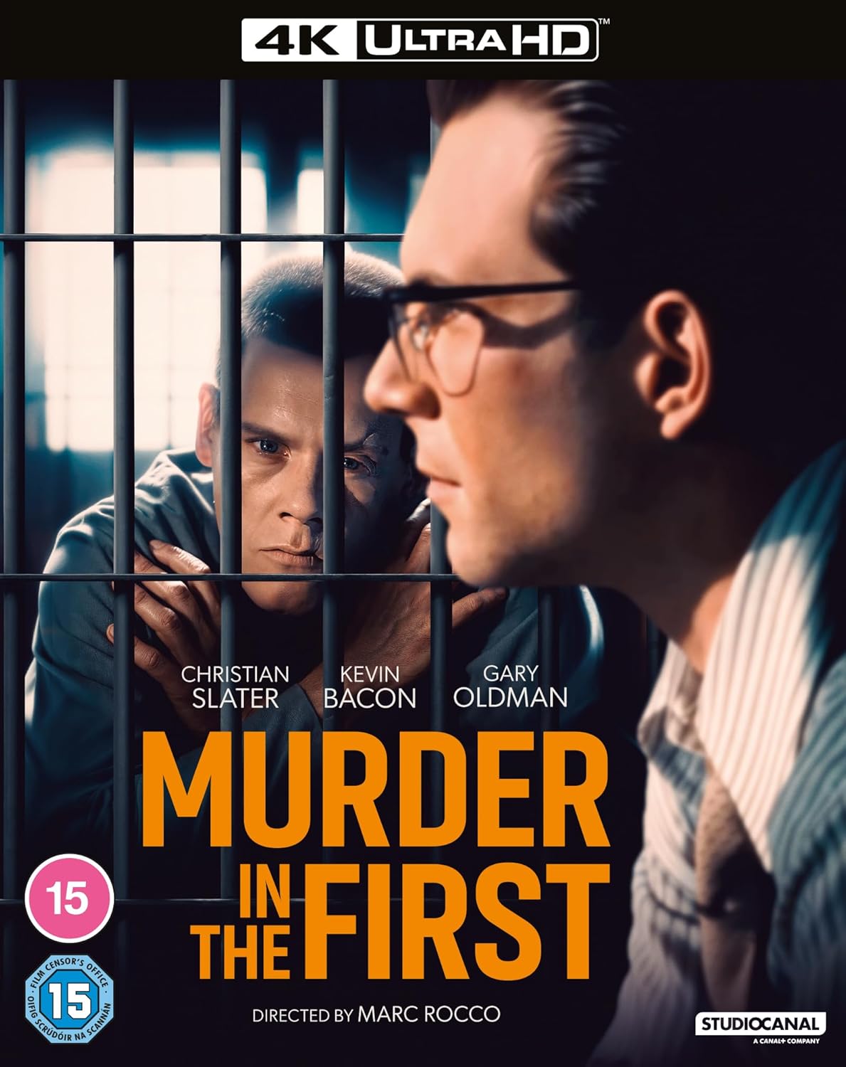 Murder in the First (1995) LE Slipcover StudioCanal - 4K UHD