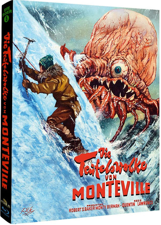 The Trollenberg Terror (Crawling Eye 1958) Used LE Mediabook Rick Melton Cover - Blu-ray Region B