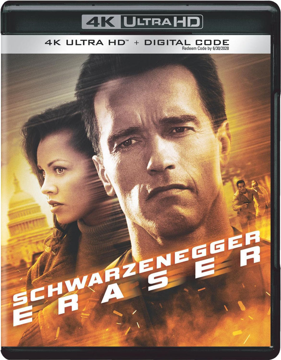 PRE-ORDER Eraser (1996) 4K UHD + Digital Code