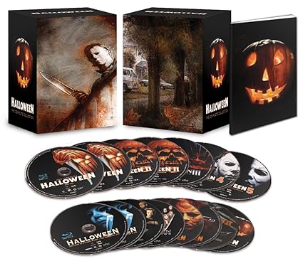 Halloween: The Complete Collection (Scream Factory) USED 15-Disc Box Set - Blu-ray *TEAR*