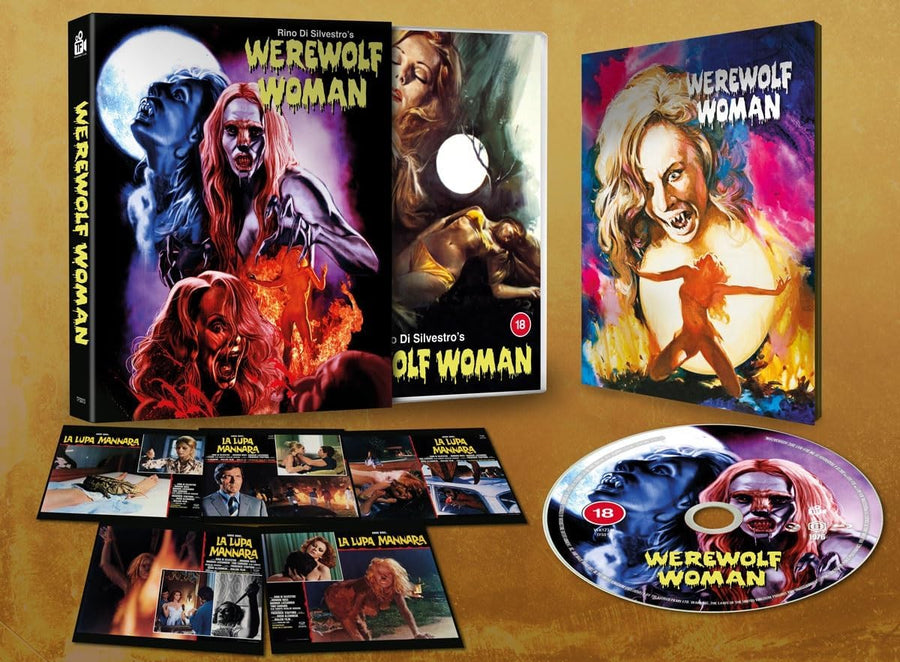 *UPDATE* PRE-ORDER Werewolf Woman (1976) Limited Edition Treasured Films - Blu-ray Region B