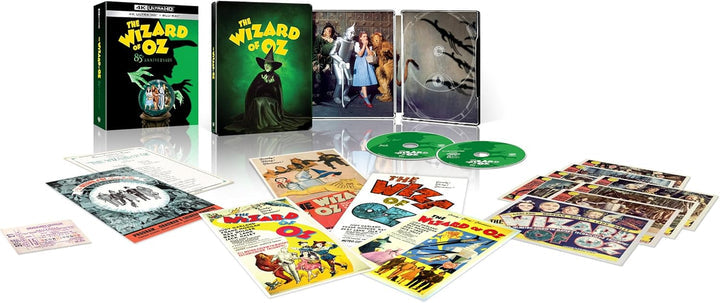 Wizard of Oz (1939) 85th Anniversary Limited Edition Steelbook - 4K UHD + Blu-ray