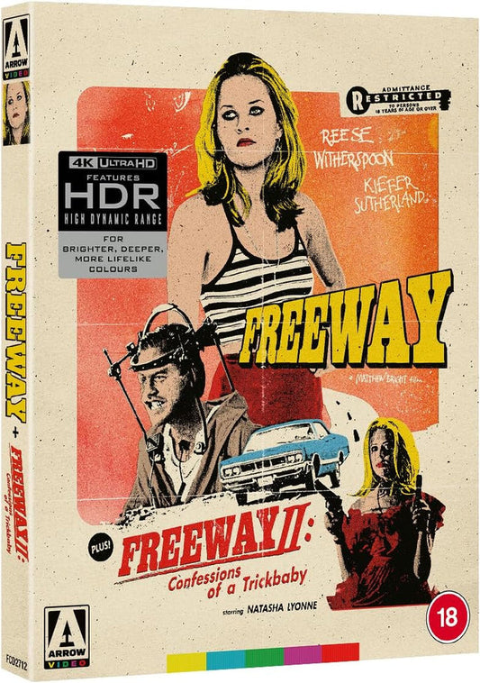 PRE-ORDER Freeway Collection (Double Feature) LE Slipcover Arrow UK - 4K UHD
