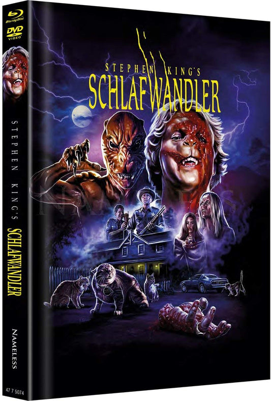 Sleepwalkers (1992) LE 555 Mediabook - Blu-ray Region B