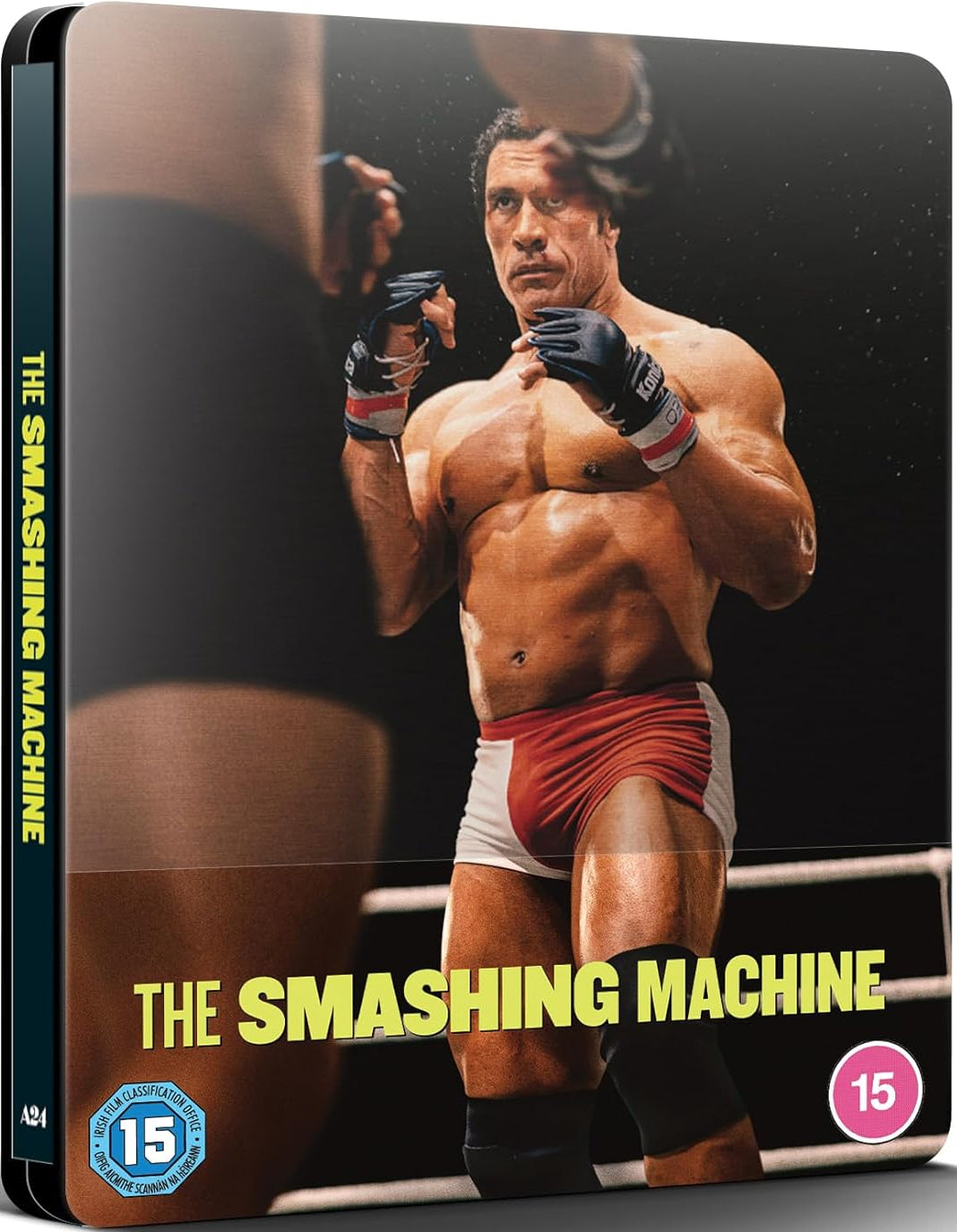 PRE-ORDER The Smashing Machine (2025) UK Limited Edition Steelbook - 4K UHD / Blu-ray Region B