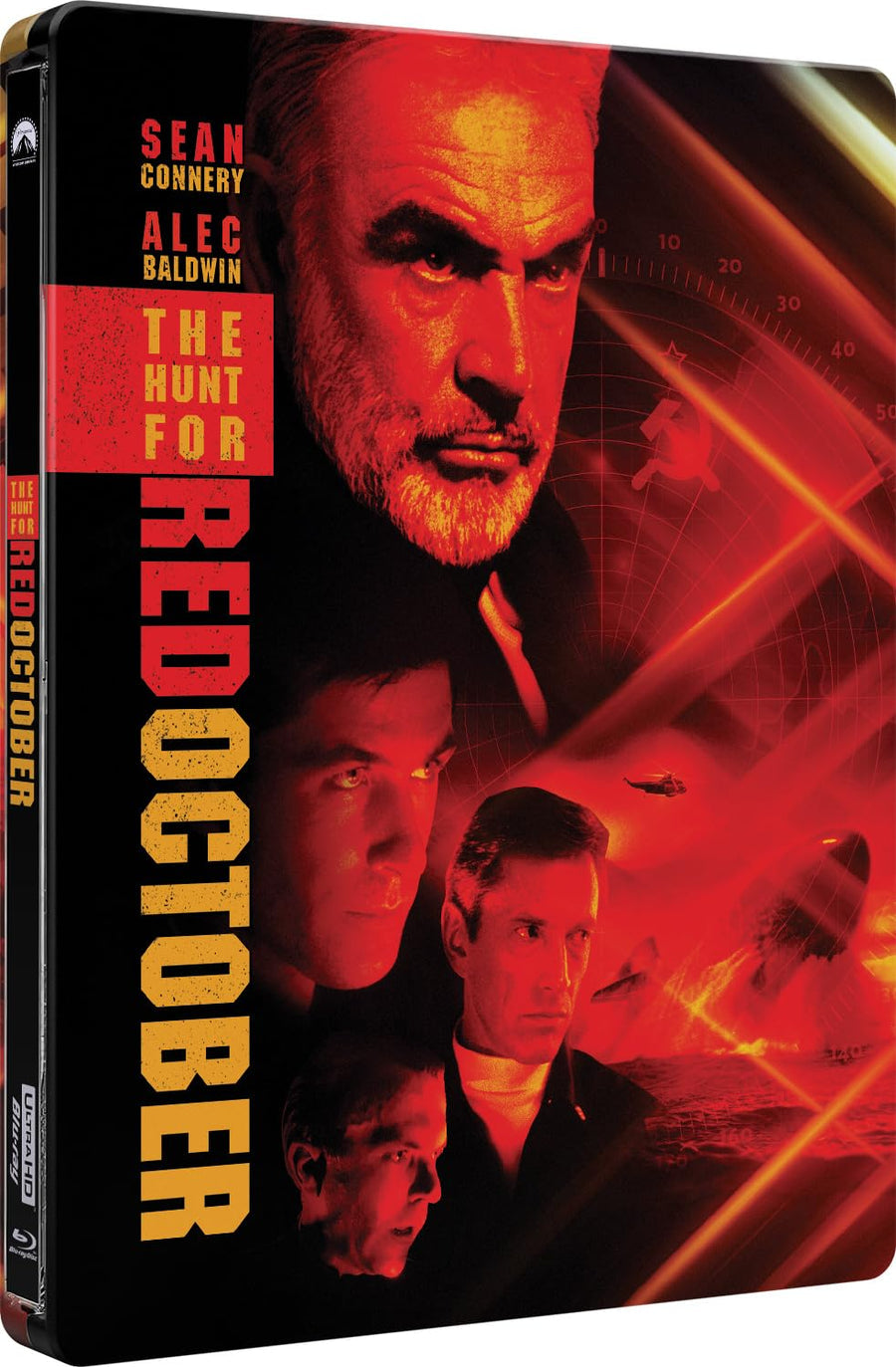 PRE-ORDER Hunt For The Red October (1990) Limited Edition Steelbook - 4K UHD / Blu-ray