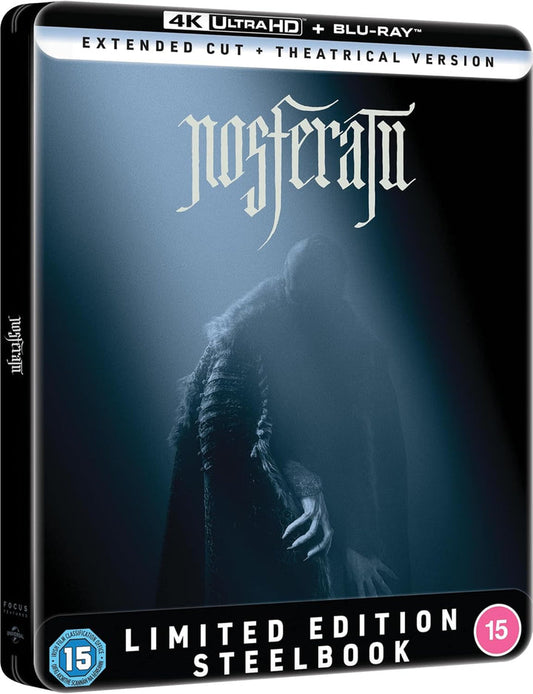 Nosferatu (2024) Limited Edition Steelbook UK - 4K UHD / Blu-ray Region Free