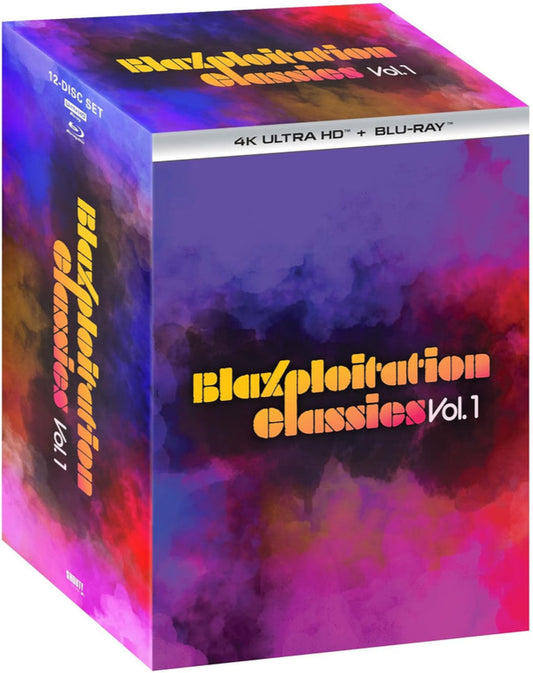 PRE-ORDER Blaxploitation Classic: Vol 1 (6 Films) Shout Factory Box Set - 4K UHD / Blu-ray