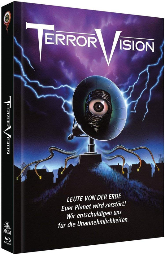 Terror Vision (1986) LE 444 Mediabook - Blu-ray Region B