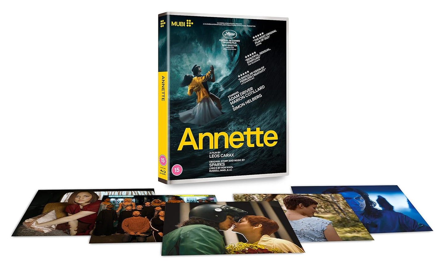 Annette (2021) LE Slipcover Mubi UK - Blu-ray Region B