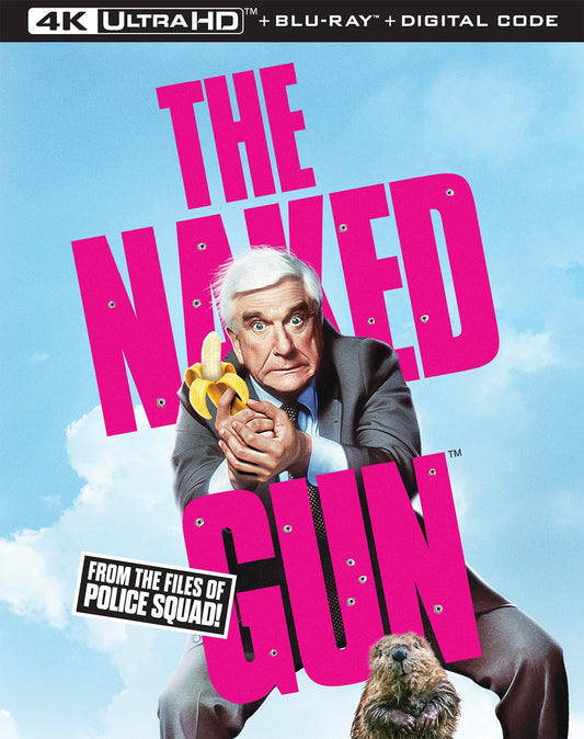 The Naked Gun: From the Files of Police Squad! (1988) w/ Slipcover - 4K UHD / Blu-ray / Digital Code