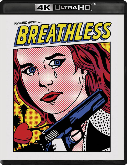 Breathless (1983) Standard Edition Cinématographe - 4K UHD / Blu-ray Region A