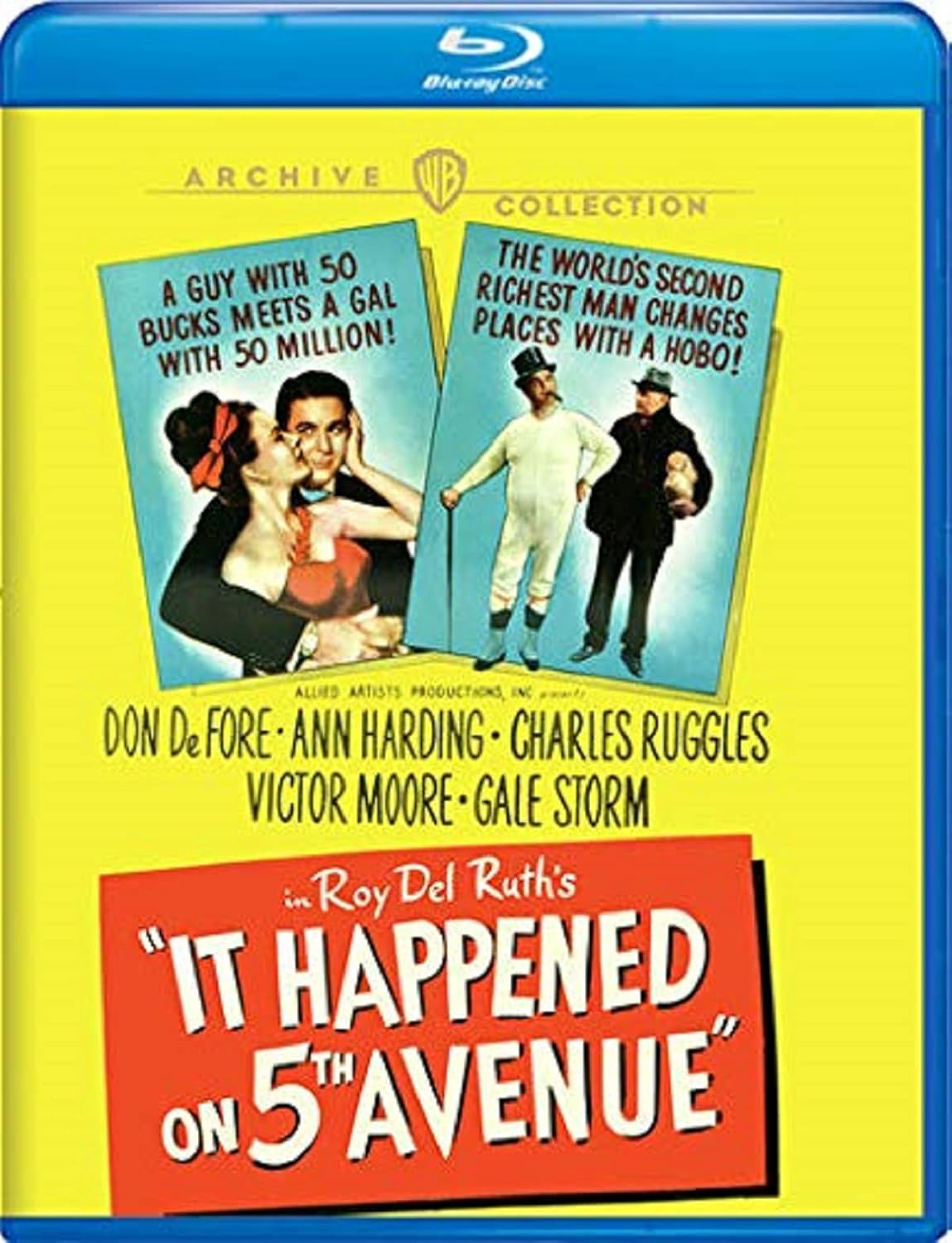 It Happened on 5th Avenue (1947) Warner Archive - Blu-ray Region A