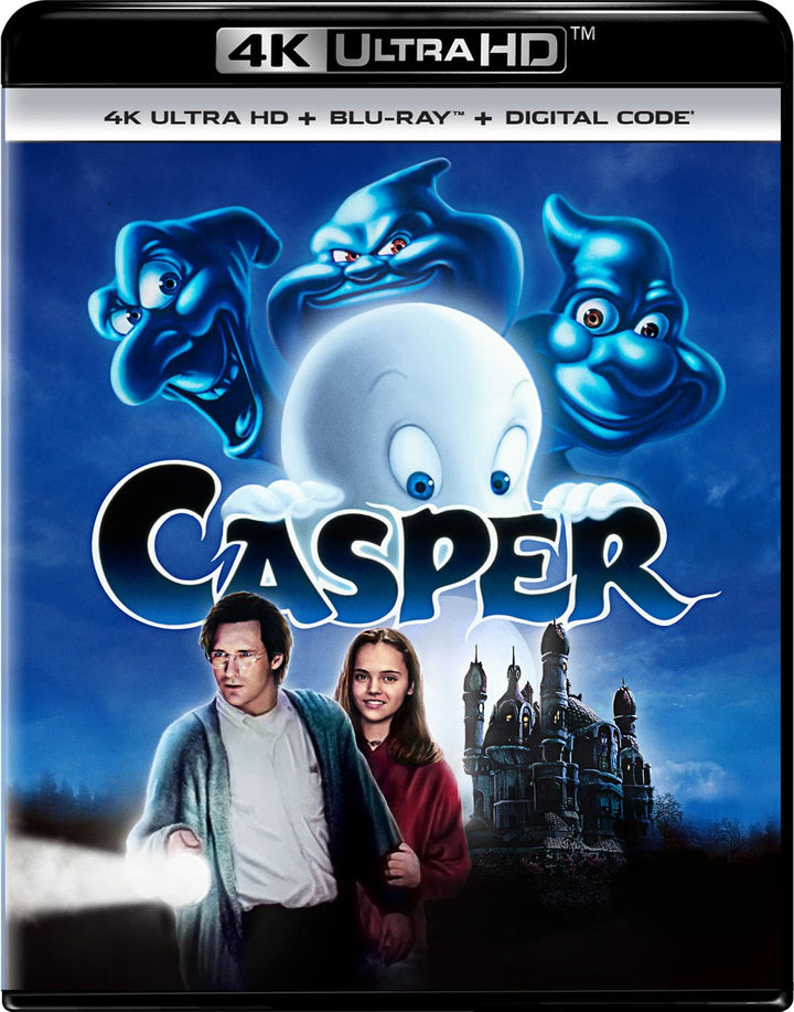 Casper (1995) w/ Slipcover - 4K UHD / Blu-ray / Digital Code